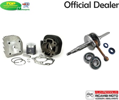 ALBERO MOTORE TOP+GRUPPO TERMICO BLACK TROPHY 47mm YAMAHA JOG Z 50 2T