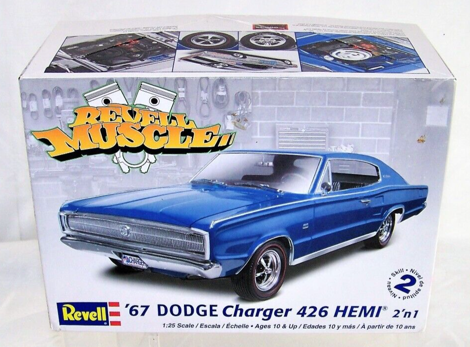Amazon.co.jp: REVELLレベル／ 67 ダッジ チャージャー 426 Hemi