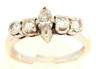 Diamond & 18ct White Gold Ring WeddingEngagement Birmingham Jewellery Size J12-1.JPG