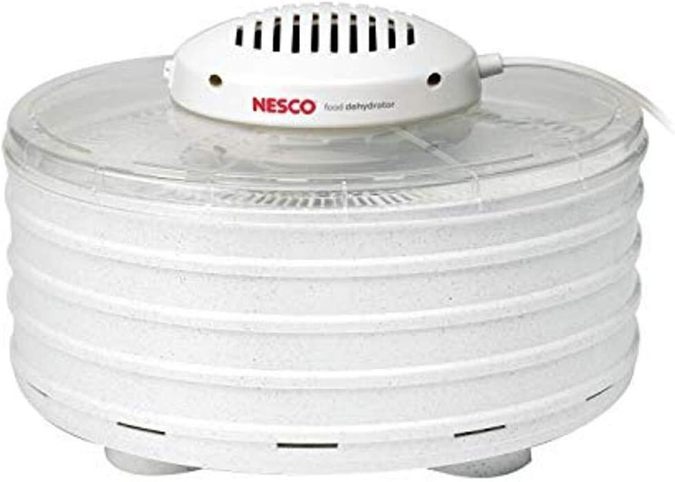 NESCO FD-37 Food Dehydrator, For Snacks, Fruit, Beef Jerky,W