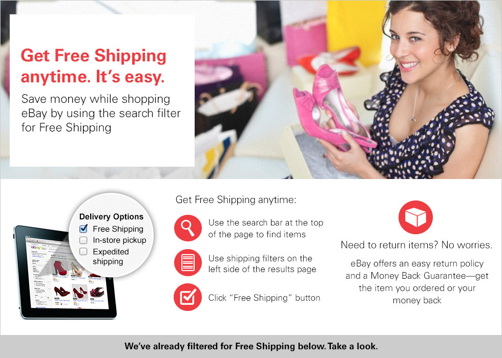 Free Shipping Items eBay