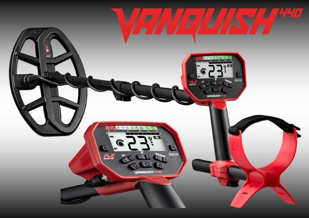 Minelab Vanquish 440 Multi Frequency Metal Detector in Bangor, County