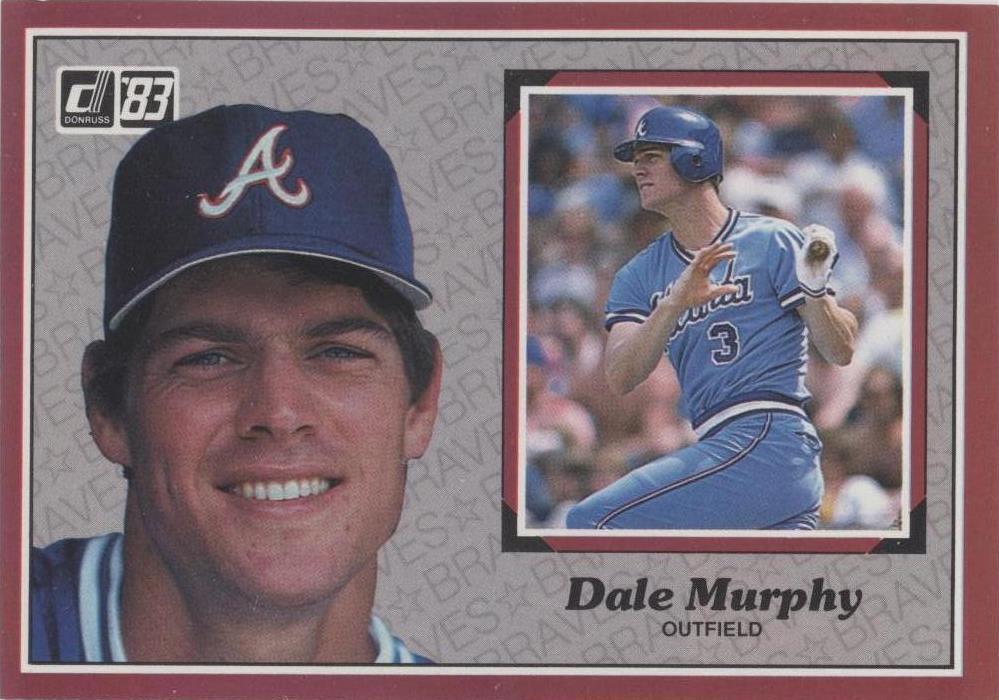 1983 Donruss Action All Stars - Dale Murphy #45