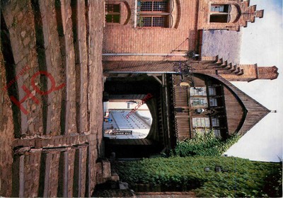 Picture Postcard: Bruges, Brugge, Toegangspoort 'Gruuthuse'