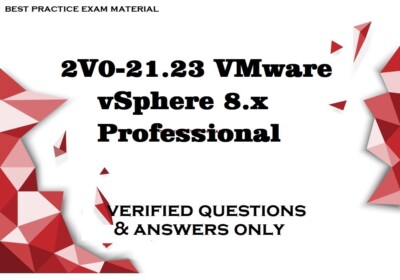 2V0-21.23 VMware vSphere 8.x Professional exam Questions and answers