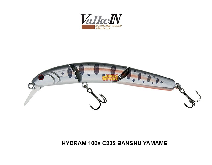 VALKEIN HYDRAM 100 mm SINKING GR 9,9  C232 BANSHU IMAME SPINNING TROTA FIUME