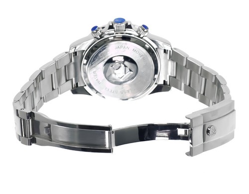 Pre-owned Techno Com By Kc Mens Ladies White Stainless Steel 41mm Techno Com Kc Daytona Diamond Watch 1ct In Silver
