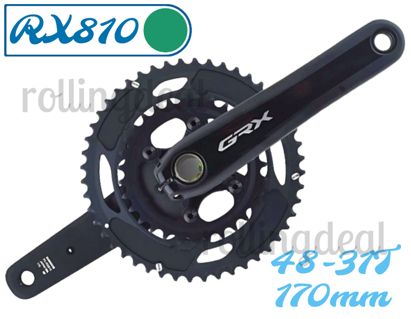 Shimano GRX 2x11 Spd FC-RX810 170mm 48-31T Gravel Crankset New
