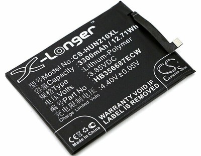 3300mAh Battery For Huawei P30,Honor 7X,9i,Nova 3i,BAC-L23,P Smart+,HB356687ECW