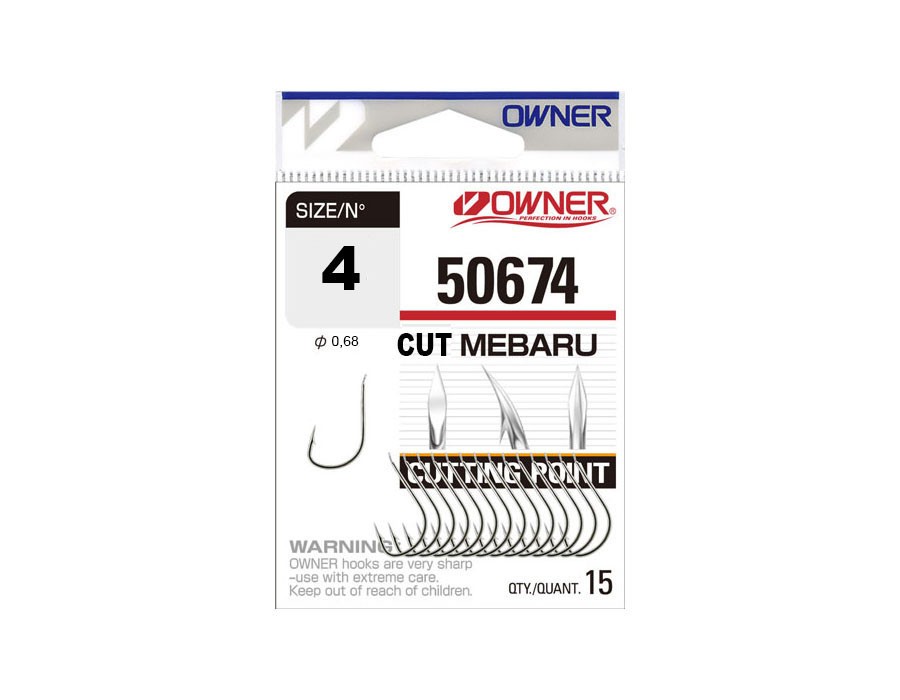 AMI OWNER SERIE 50674 CUT MEBARU SIZE 4  SPECIALE TROTA  15 PZ JAPAN