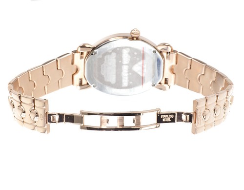 Pre-owned Aqua Master Ladies  Swiss Rose Gold Symmetry Genuine (1.0 Ct) Diamond Watch W343
