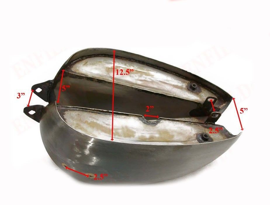 Panther 1932 Model 100 & 120 Petrol Fuel Tank Chrome Plated With Filler Cap