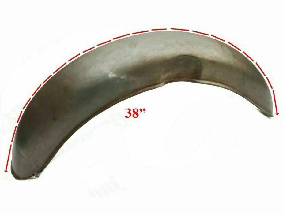 For Norton Slimline Dominator Front & Rear Mudguard Fender Set Bare Metal 