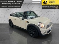 2011 MINI Convertible 1.6 Cooper D Convertible 2dr Diesel Manual Euro 5 (s/s) (1