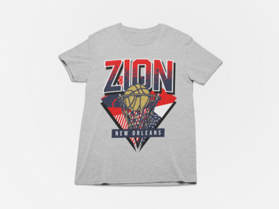 Zion Williamson Retro New Orleans Basketball Shirt / M-XXL