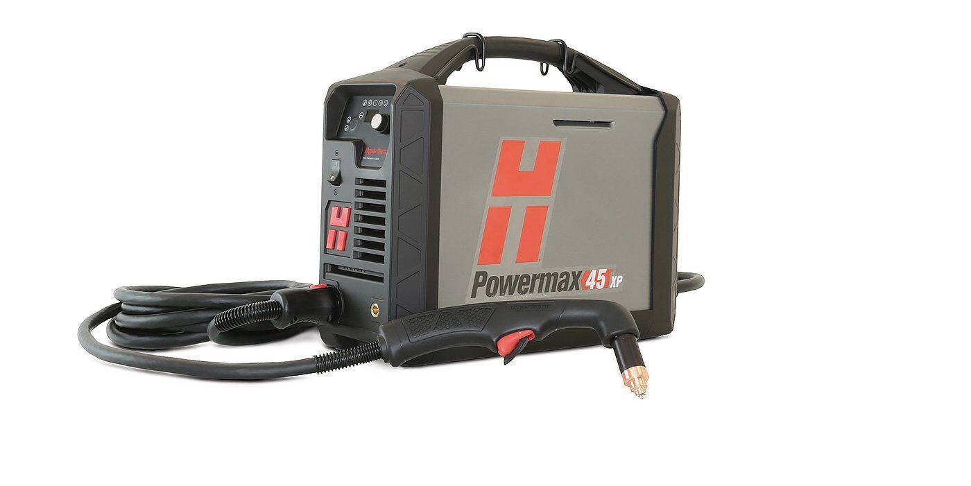 Owner Hypertherm Powermax 45 XP Plasma Cutter with 20 Foot Hand Torch 088112