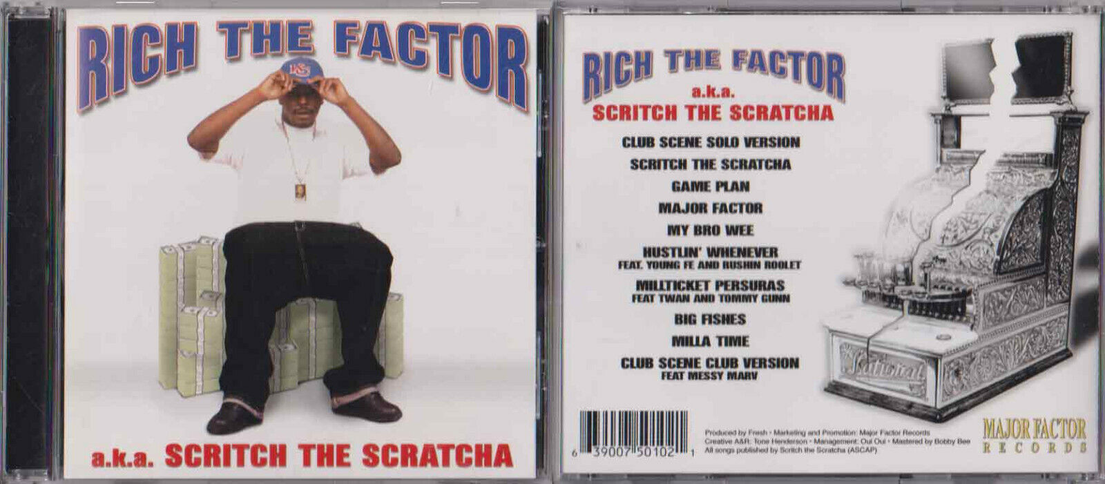 Rich The Factor: Scritch The Scratcha: CD Rich The Factor: Scritch The Scratcha: CD