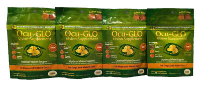 60 total Soft Chews x Ocu-GLO Cat & Dog Senior Supplement Eye Support