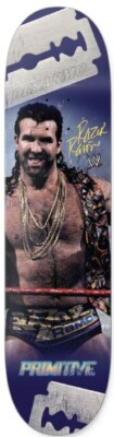 Primitive x WWE Razor Ramon Wade Desarmo 8.0 Skateboard Deck