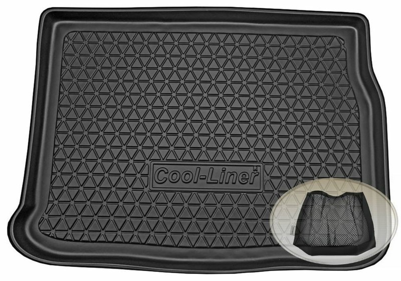 Z340509 Diamanten-Design-Kofferraumwanne + Klett-Netz FÃ¼R Renault Scenic Dynamiq