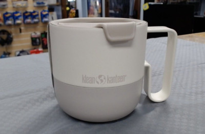Klean Kanteen Rise 14 oz. Mug (w/ Flip Lid) - Tofu