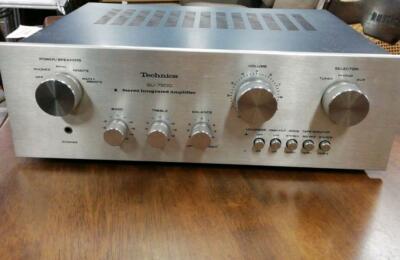 Technics アンプ SU-7600 Technics SU-7600 Vintage Stereo Integrated Amplifier working
