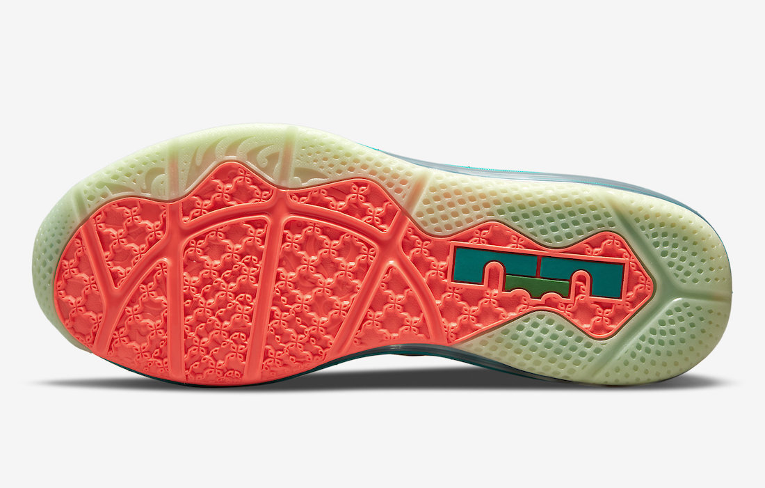 

Мужские кроссовки Nike LeBron James IX 9 Low LeBronald Palmer Lime Mango DO9355-300 размер 9,5, Зеленый, Nike LeBron IX Low