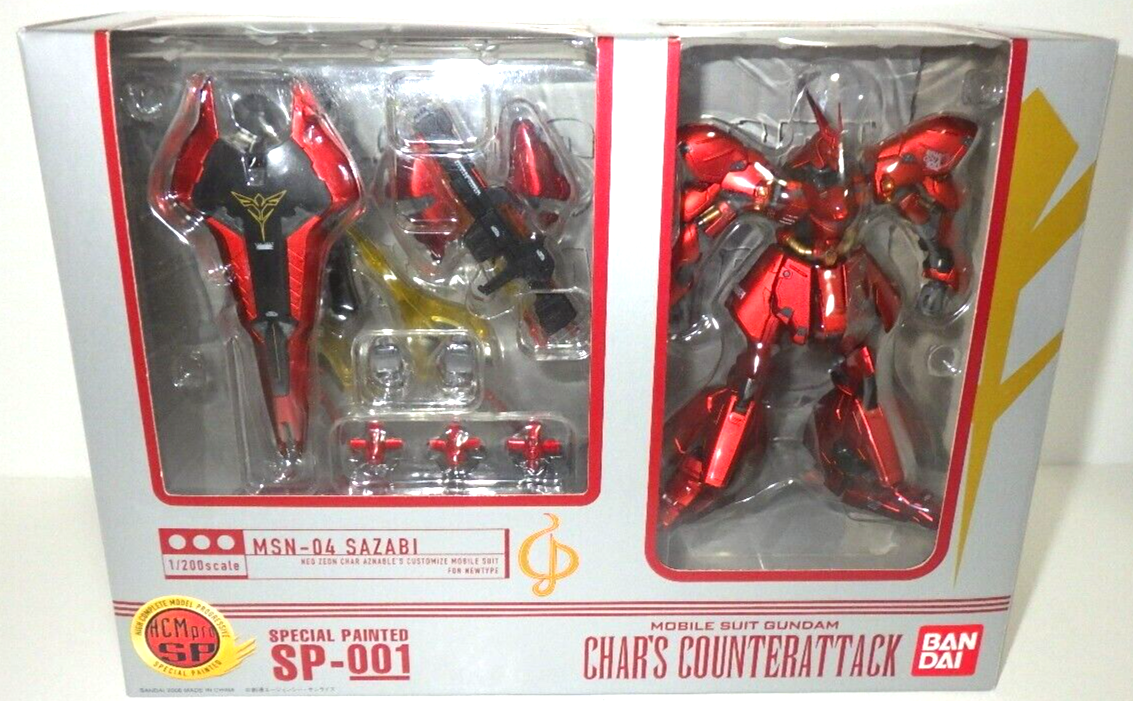 HCM-Pro SP-001 1/200 MSN-04 Sazabi Special Painted Bandai
