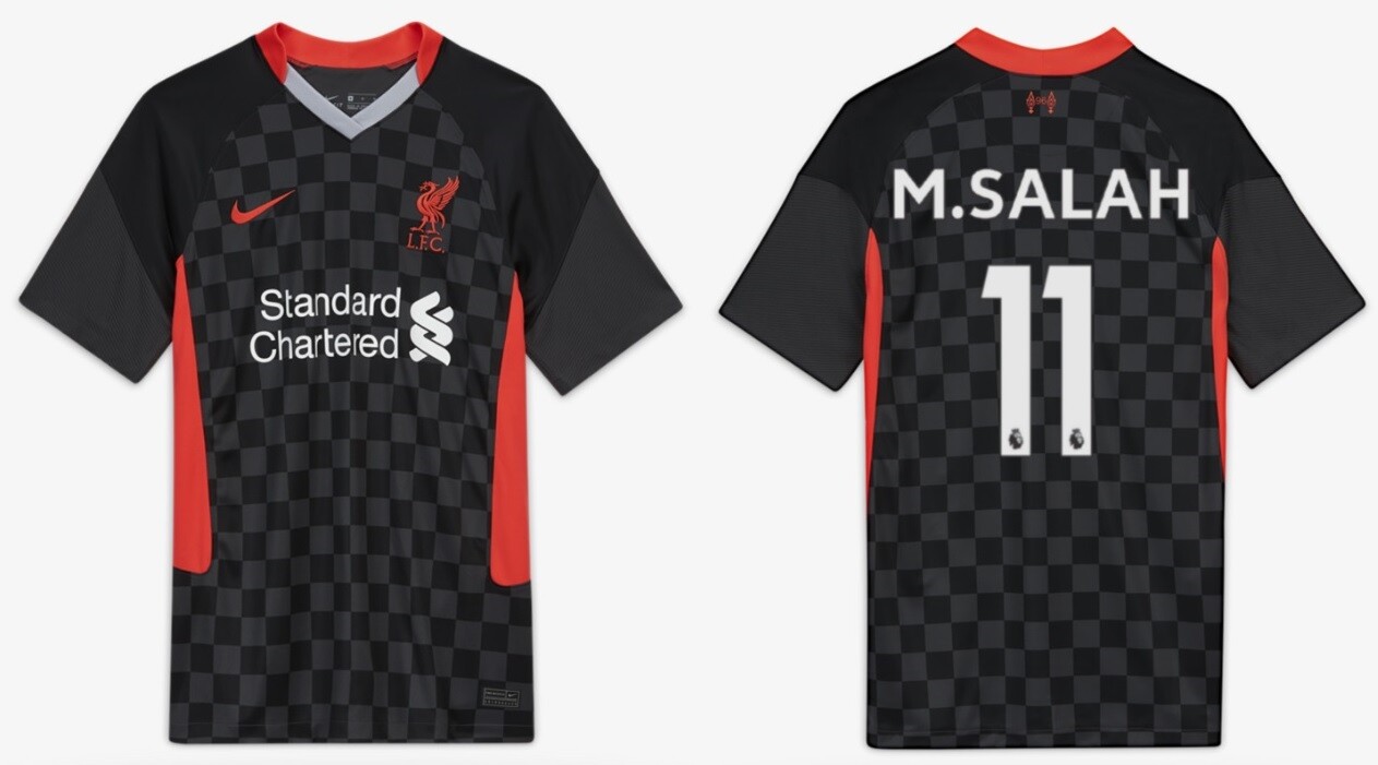 Liverpool M.SALAH 11 2020-21ホーム 2020-21 Liverpool Home Shirt M.Salah #11 - 6/10 - (S)