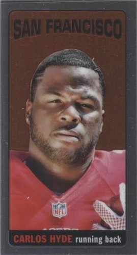 2014 Topps Chrome Carlos Hyde #TB-15