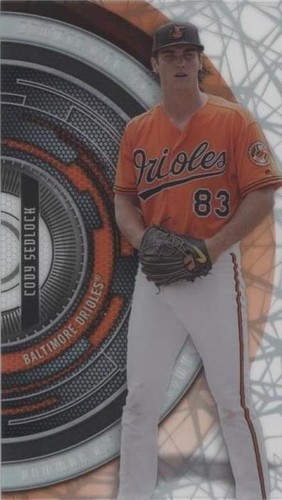 2017 Bowman High Tek - Cody Sedlock #BHT-CS