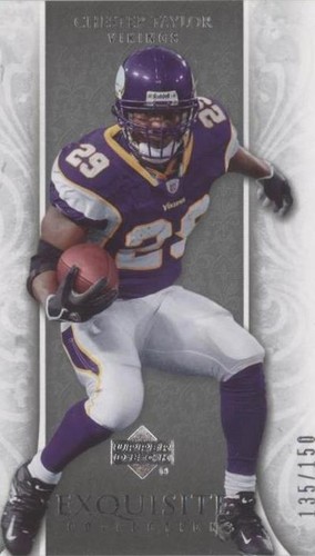 2006 Upper Deck Exquisite Collection Chester Taylor #34