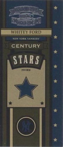 2004 Donruss Throwback Threads - Whitey Ford #CS-60