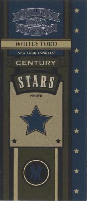 Donruss Throwback Threads 2004 - Whitey Ford #CS-60