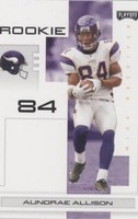 2007 Playoff NFL Playoffs Aundrae Allison #176