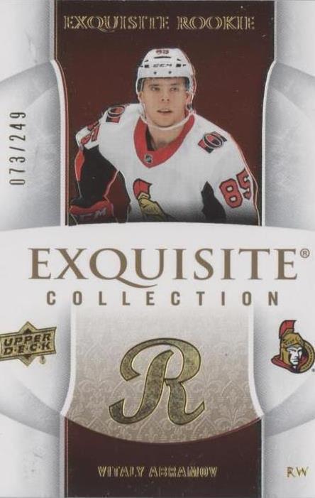 2019-20 Upper Deck Black Diamond - Vitalii Abramov #05R-VA