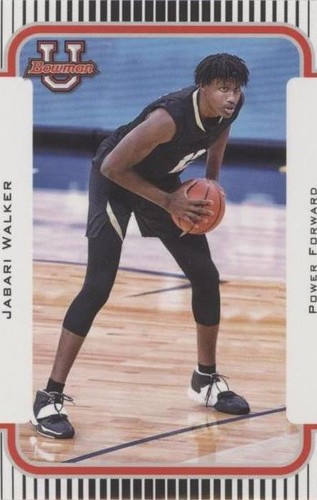 2021-22 Bowman University - Jabari Walker #2K3B-18