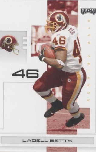 2007 Playoff NFL Playoffs Ladell Betts #100