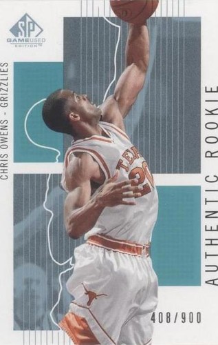 2002-03 SP Game Used Edition - Chris Owens #143