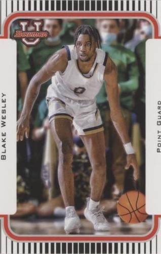 2021-22 Bowman University - Blake Wesley #2K3B-14