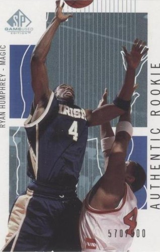 2002-03 SP Game Used Edition - Ryan Humphrey #144