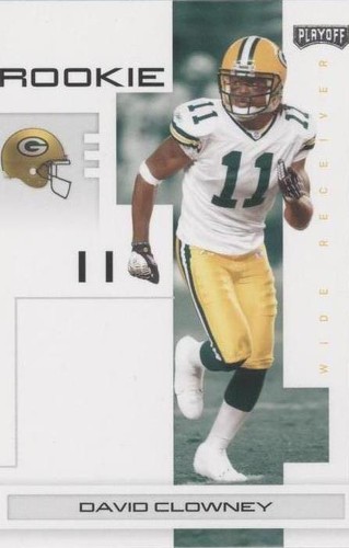 2007 Playoff NFL Playoffs David Clowney #154