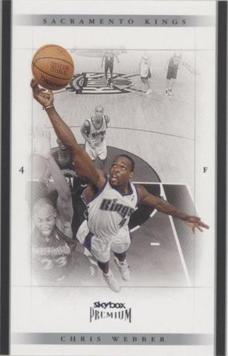 2004-05 Skybox Premium - Chris Webber #58