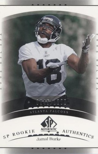 2003 SP Authentic Jamal Burke #178