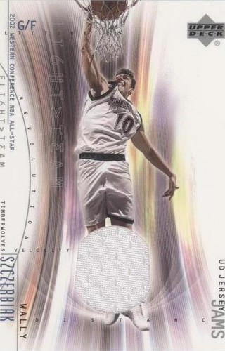2001-02 Upper Deck Flight Team - Wally Szczerbiak #WS-J
