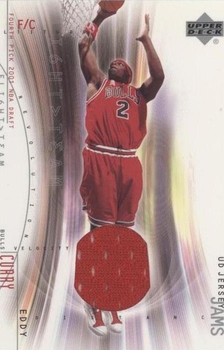 2001-02 Upper Deck Flight Team - Eddy Curry #EC-J