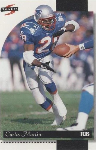 1996 Score Curtis Martin #184