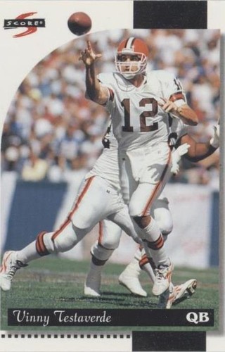 1996 Score Vinny Testaverde #40