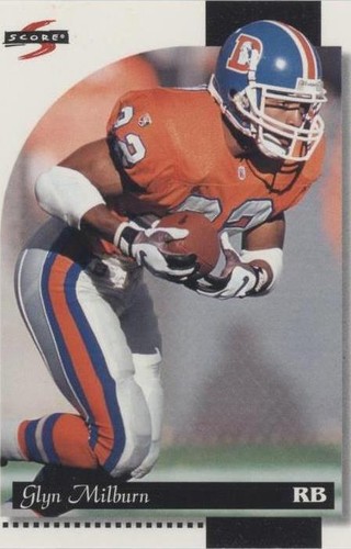 1996 Score Glyn Milburn #139