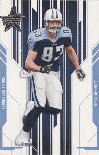 2005 Leaf Rookies & Stars Drew Bennett #92